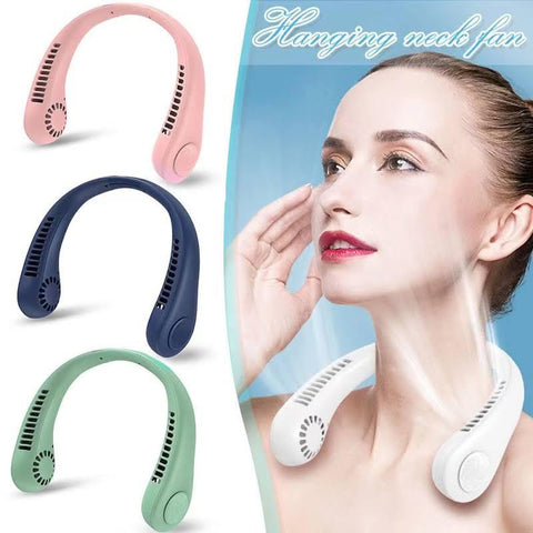 Portable Summer Air Cooling Neck Fan.