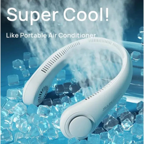 Portable Summer Air Cooling Neck Fan.